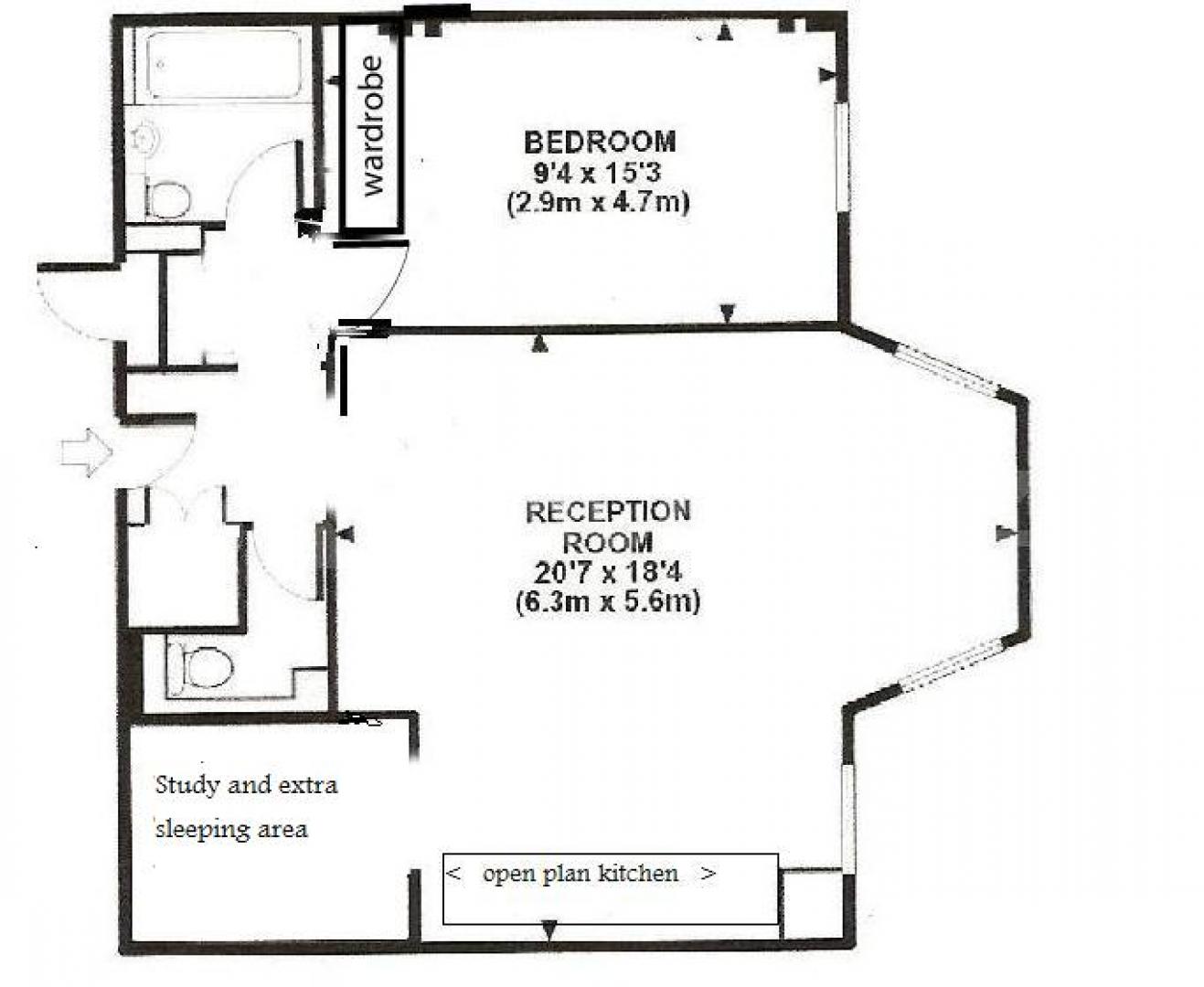 			NEW INSTRUCTION, 1 Bedroom, 1 bath, 1 reception Flat			 Warrington Gardens, WARWICK AVENUE
